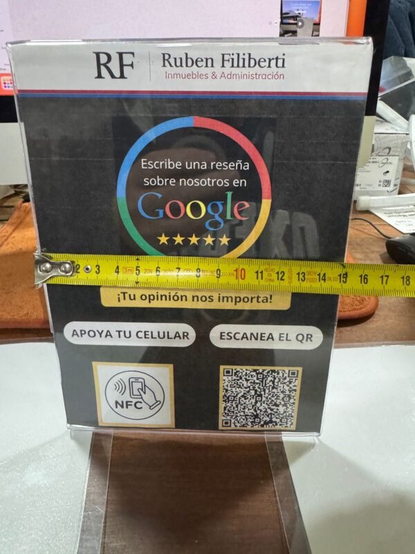 Solución Inteligente para reseñas de Google Map en Acrilico - Imagen 2