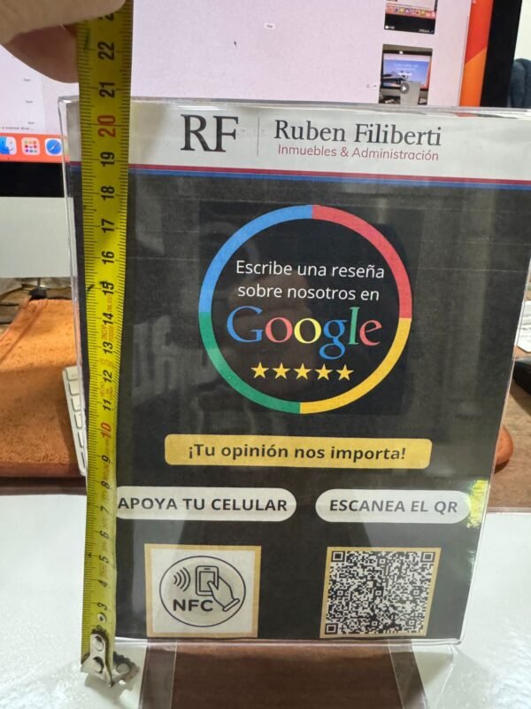 Solución Inteligente para reseñas de Google Map en Acrilico - Imagen 3